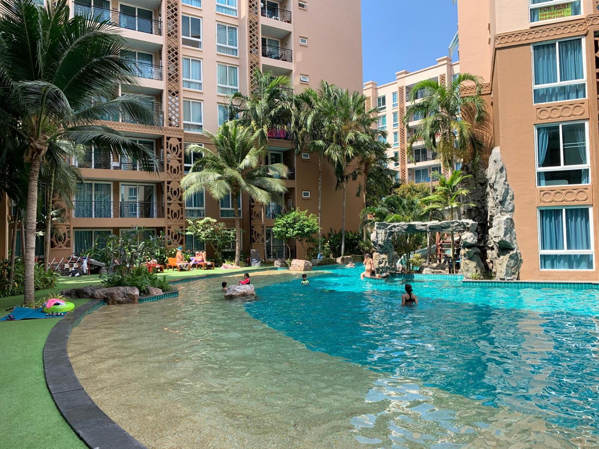 Atlantis Condo Resort חוף ג'ומטיין מראה חיצוני תמונה