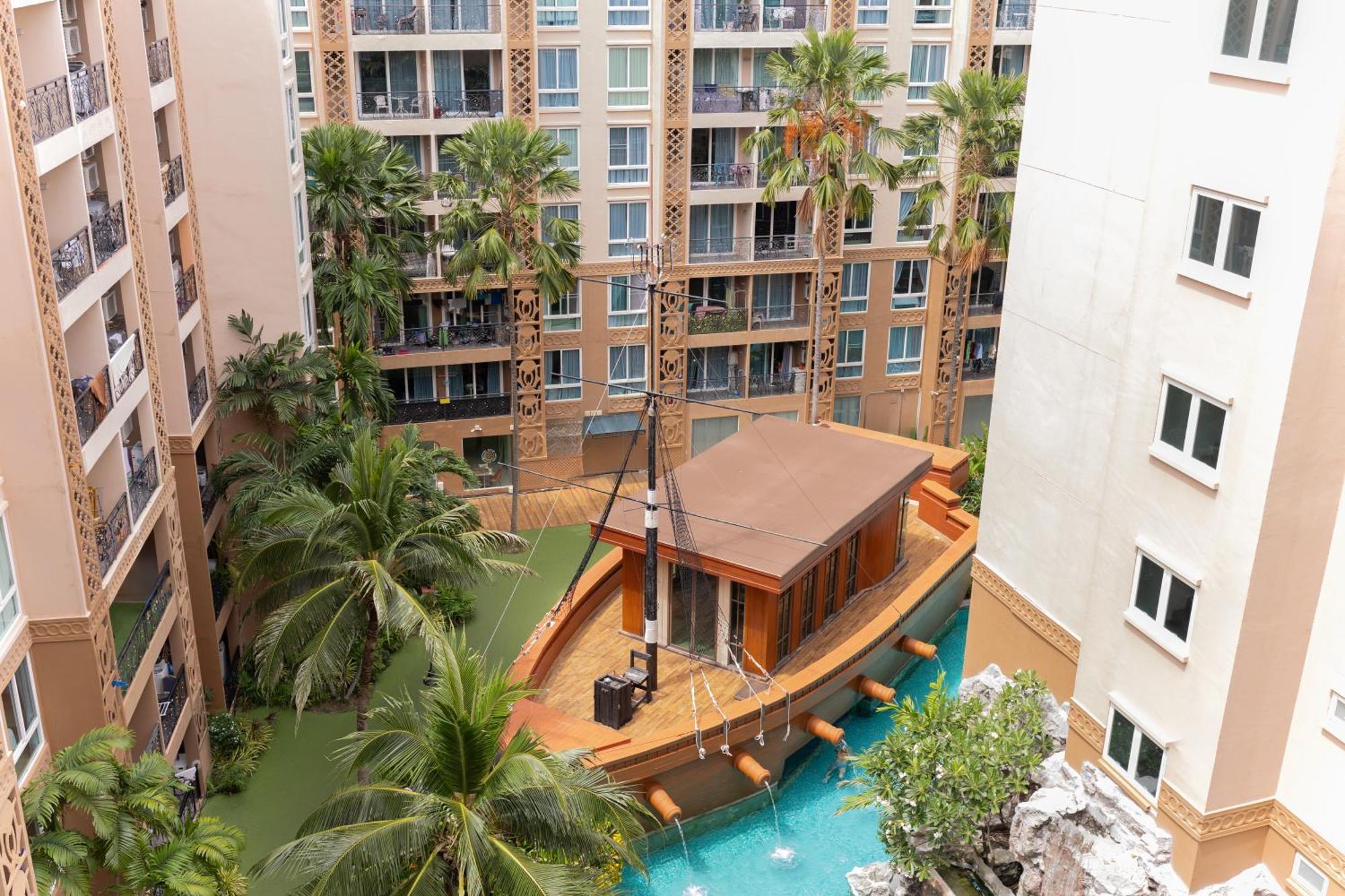 Atlantis Condo Resort חוף ג'ומטיין מראה חיצוני תמונה